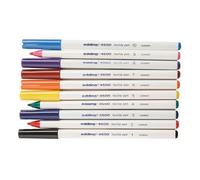 edding 4600 Fabric Pen - Set of 10 Colours (Fun) - 1mm Nib, Wash-resistant to 60 °C