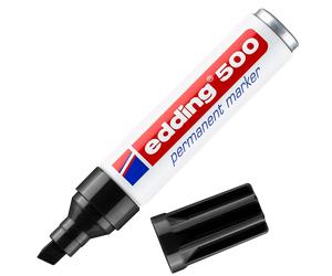 edding 500 Permanent Marker Black Box of 10