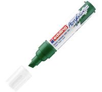 edding 5000 acrylic marker broad - green - 1 waterproof acrylic paint marker - chisel nib 5-10 mm - acrylic paint pen for drawing on canvas, art paper and wood - acrylic markers for pebbles