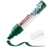 edding 5000 acrylic marker broad - green - 1 waterproof acrylic paint marker - chisel tip 5-10 mm - acrylic paint pens for drawing on canvas, art paper and wood - acrylic markers for pebbles