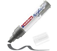 edding 5000 acrylic marker broad - grey - 1 waterproof acrylic paint marker - chisel tip 5-10 mm - acrylic paint pens for drawing on canvas, art paper and wood - acrylic markers for pebbles