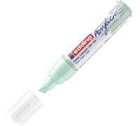 edding 5000 acrylic marker broad - mint - 1 waterproof acrylic paint marker - chisel tip 5-10 mm - acrylic paint pens for drawing on canvas, art paper and wood - acrylic markers for pebbles
