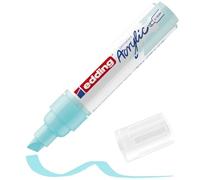 edding 5000 acrylic marker broad - pastel-blue - 1 waterproof acrylic paint marker - chisel tip 5-10 mm - acrylic paint pens for drawing on canvas, art paper and wood - acrylic markers for pebbles