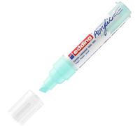 edding 5000 acrylic marker broad - pastel-blue - 1 waterproof acrylic paint marker - chisel tip 5-10 mm - acrylic paint pens for drawing on canvas, art paper and wood - acrylic markers for pebbles
