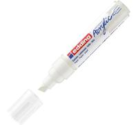 edding 5000 acrylic marker broad - traffic white - 1 waterproof acrylic paint m
