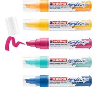 5-Pack edding 5000 Acrylic Marker Broad Paint Pens (SELECT Abstract or Neon)