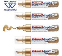 Edding 5000 Permanent Acrylic Paint Markers | Broad 5-10mm Chisel Nib | Set 5