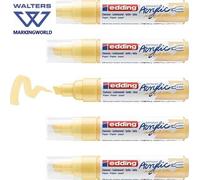 Edding 5000 Permanent Acrylic Paint Markers | Broad 5-10mm Chisel Nib | Set 5
