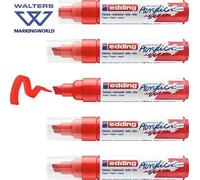 Edding 5000 Permanent Acrylic Paint Markers | Broad 5-10mm Chisel Nib | Set 5