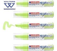 Edding 5000 Permanent Acrylic Paint Markers | Broad 5-10mm Chisel Nib | Set 5
