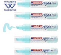 Edding 5000 Permanent Acrylic Paint Markers | Broad 5-10mm Chisel Nib | Set 5