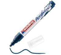 edding 5100 acrylic marker medium - dark-blue - 1 waterproof acrylic paint marker - round nib 2-3mm - acrylic paint pen for drawing on canvas, art paper and wood - acrylic markers for pebbles