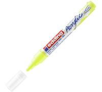 edding 5100 acrylic marker medium - neon-yellow - 1 waterproof acrylic paint marker - round nib 2-3mm - acrylic paint pen for drawing on canvas, art paper and wood - acrylic markers for pebbles