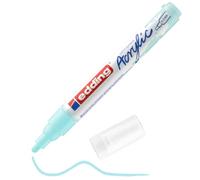 edding 5100 acrylic marker medium - pastel-blue - 1 waterproof acrylic paint marker - round tip 2-3mm - acrylic paint pens for drawing on canvas, art paper and wood - acrylic markers for pebbles