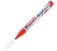 edding 5100 acrylic marker medium - red - 1 waterproof acrylic paint marker - round tip 2-3mm - acrylic paint pens for drawing on canvas, art paper and wood - acrylic markers for pebbles