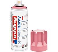 Edding 5200 Permanent Spray - Classy Mauve Mat - 200 ml - Acrylic Paint for Painting and Decorating Glass, Metal, Wood, Ceramic, Plastic, Canvas - Aerosol Spray, Acrylic Spray, Paint Spray,4-NL5200935