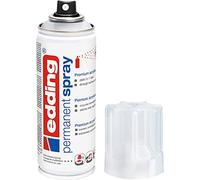 edding 5200 permanent spray clear lacquer - transparent glossy - 200 ml - acrylic paint finishing spray with a glossy finish - for sealing and protecting paint - acrylic clear paint