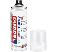 Edding 5200 Permanent Spray Clear Lacquer - Transparent Matt - 200 ml - Acrylic Paint Finishing Spray With Matt Finish - For Sealing And Protecting