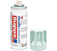Edding 5200 Permanent Spray - Mellow Mint Mat - 200 ml - Acrylic Paint for Painting and Decorating Glass, Metal, Wood, Ceramic, Plastic, Canvas - Aerosol Spray, Acrylic Spray, Paint Spray, 4-NL5200928