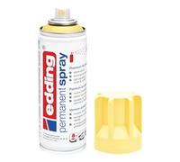 edding 5200 Permanent Spray - Pastel Yellow - 200 ml - Acrylic Paint for Painting and Decorating Glass, Metal, Wood, Ceramic, Plastic, Canvas - Aerosol Spray, Acrylic Spray, Paint Spray