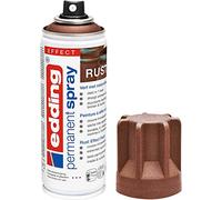 edding 5200 permanent spray - rust effect matt - 200 ml - acrylic paint for painting and decorating glass, metal, wood, ceramic, plastic, canvas - aerosol spray, acrylic spray, paint spray