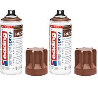 edding 5200 Permanent Spray - Rust Effect - 200 ml - Acrylic Paint for Painting and Decorating Glass, Metal, Wood, Ceramic, Plastic, Canvas - Aerosol Spray, Acrylic Spray, Paint Spray,4-NL5200936