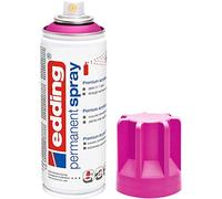 edding 5200 Permanent Spray - Telemagenta Matt - 200 ml - Acrylic Paint for Painting or Decorating Glass, Metal, Wood, Ceramic, Plastic, Canvas, Acrylic Spray Paint