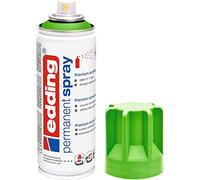 edding 5200 permanent spray - yellow green matt - 200 ml - acrylic paint for painting and decorating glass, metal, wood, ceramic, plastic, canvas - aerosol spray, acrylic spray, paint spray