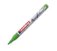 edding 5300 acrylic marker fine - yellow-green - 1 waterproof acrylic paint marker - fine round tip 1-2mm - acrylic paint pens for drawing on canvas, art paper and wood - acrylic markers for pebbles