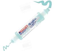 edding 5400 acrylic 3D double liner - pastel-blue - 1 acrylic colour tube - 2 nozzles 2-3,5-10mm - acrylic paint for canvas, painting boards and wood - waterproof acrylics in artist-quality colours