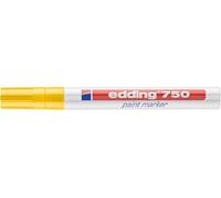 Edding 750-005 - 750 Paint Marker Bullet Tip 2-4mm Yellow PK10