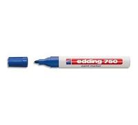 edding Paint Marker 750 - Bullet Tip 2-4 mm - Permanent, Waterproof - Blue (10 pens)