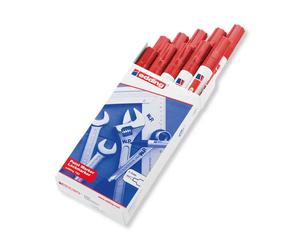 Edding 750 Bullet Tip Paint Marker Medium Red (Pack of 10) 750-002