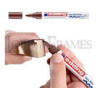 EDDING 750 Colour Touch-Up Paint Marker Pens Frame White Silver Gold Brown Black