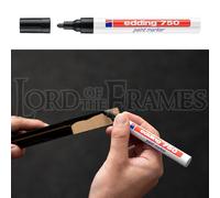 EDDING 750 Colour Touch-Up Paint Marker Pens Frame White Silver Gold Brown Black