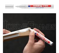 EDDING 750 Colour Touch-Up Paint Marker Pens Frame White Silver Gold Brown Black