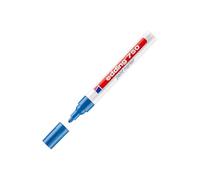edding 750 paint marker - blue - 10 pens - round tip 2-4 mm - paint marker for marking and labelling metal, glass, rocks or plastic - heat-resistant, permanent, smudge-proof and waterproof
