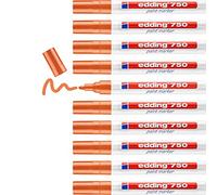Edding 750 orange paint markers box of 10