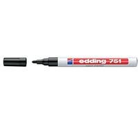 Edding 751 PAINT MARKER PEN BULLET TIP - BLACK
