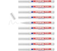 EDDING - Fine Bullet Tip Paint Marker - White