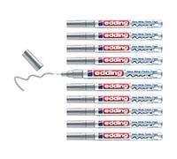 Edding 751 Paint Marker Silver 751-054 - Pack Of 10