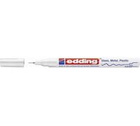 edding 780 gloss paint marker - white - 1 paint marker - extra-fine round nib 0