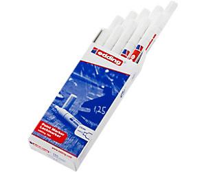 edding 780 Permanent Paint Marker White Fine Bullet 2 - 4 mm Water-Resistant Pack of 10