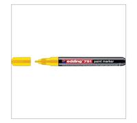 edding 791 Paint Marker Bullet Tip 1-2mm Line Yellow (Pack 10) - 4-791005