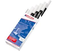 edding 792 paint marker - white - 10 pens - extra fine nib 0.8 mm - paint marker for marking and labelling metal, glass, stone or plastic - highly opaque, permanent, smudge-proof