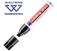Edding 800 Broad Permanent Marker Pen | 4-12mm Chisel Tip | 1 Pen