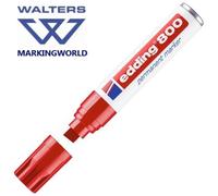 Edding 800 Broad Permanent Marker Pen | 4-12mm Chisel Tip | 1 Pen