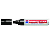 Edding 800 Permanent Marker Chisel Tip 4-12mm Line Black Ref 800/5-001 [Pack of 5]