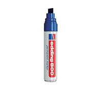 edding 800 permanent marker - orange - 1 pen - chisel tip 4-12 mm - for bold markings - waterproof, quick-drying, smear-proof pens - for cardboard, plastic, wood, metal, glass and fabric