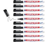 edding 8015 F laboratory marker - black - 1 pen - round tip 0.75 mm - ideal for extra fine inscriptions on smooth and transparent surfaces (test tubes, lab instruments, labels)